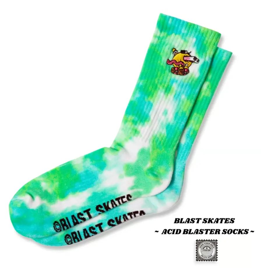 BLAST SKATES – ACID BLASTER SOCKS –